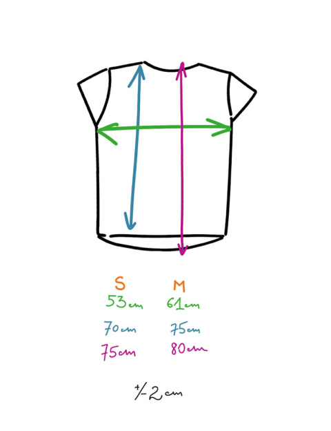 Pędzle fullprint Biały Oversize