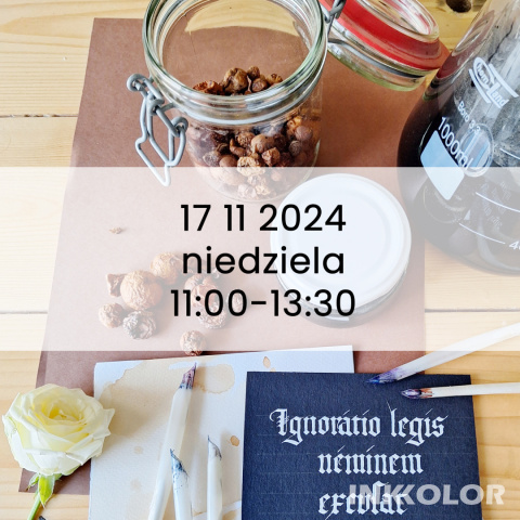 W średniowiecznym skryptorium: piękna i smukła tekstura gotycka 17.11.2024, niedziela, 11:00-13:30